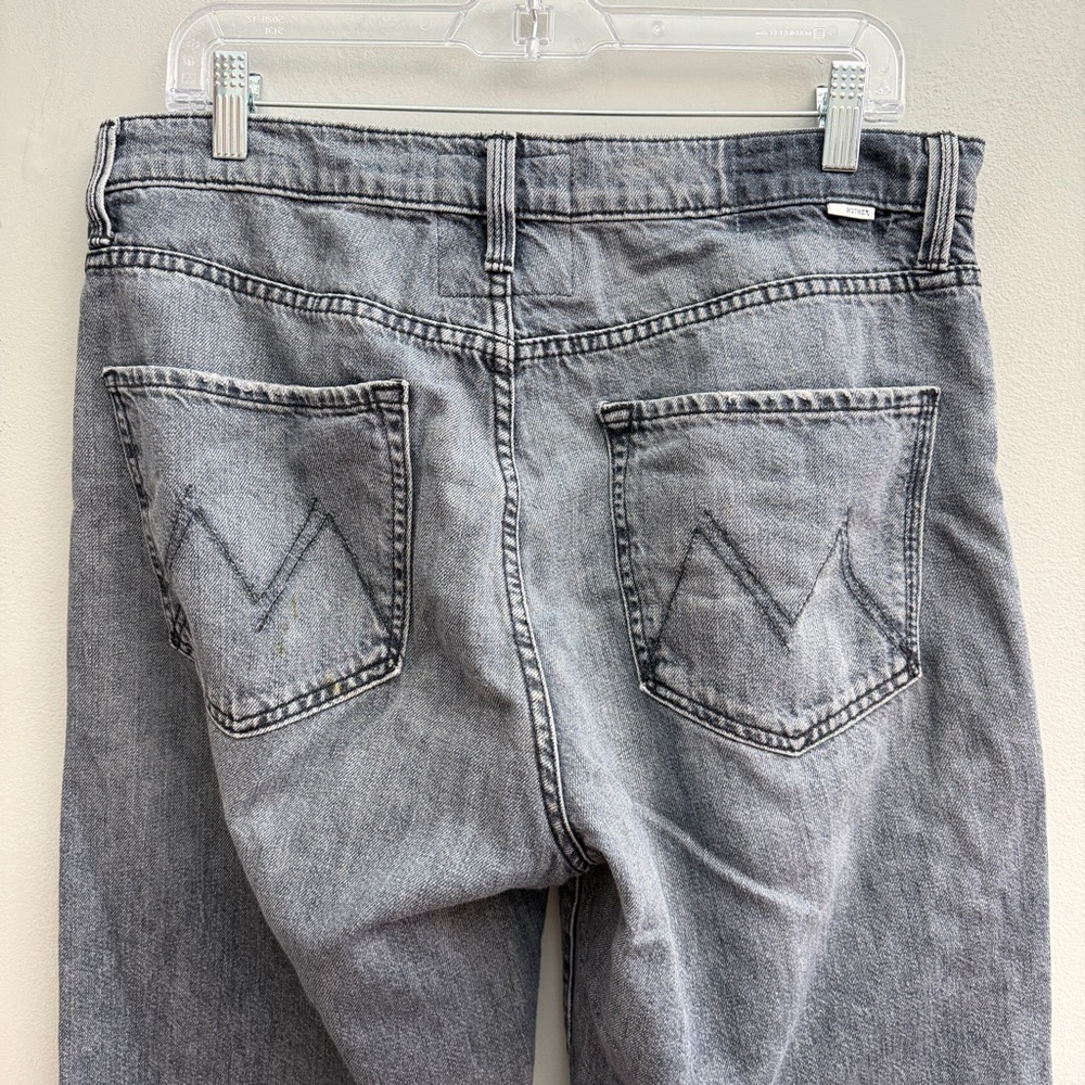 Mother Superior The Dodger Ankle Jean Off the Beaten Patch Relaxed Sz 30 - Picture 5 of 8